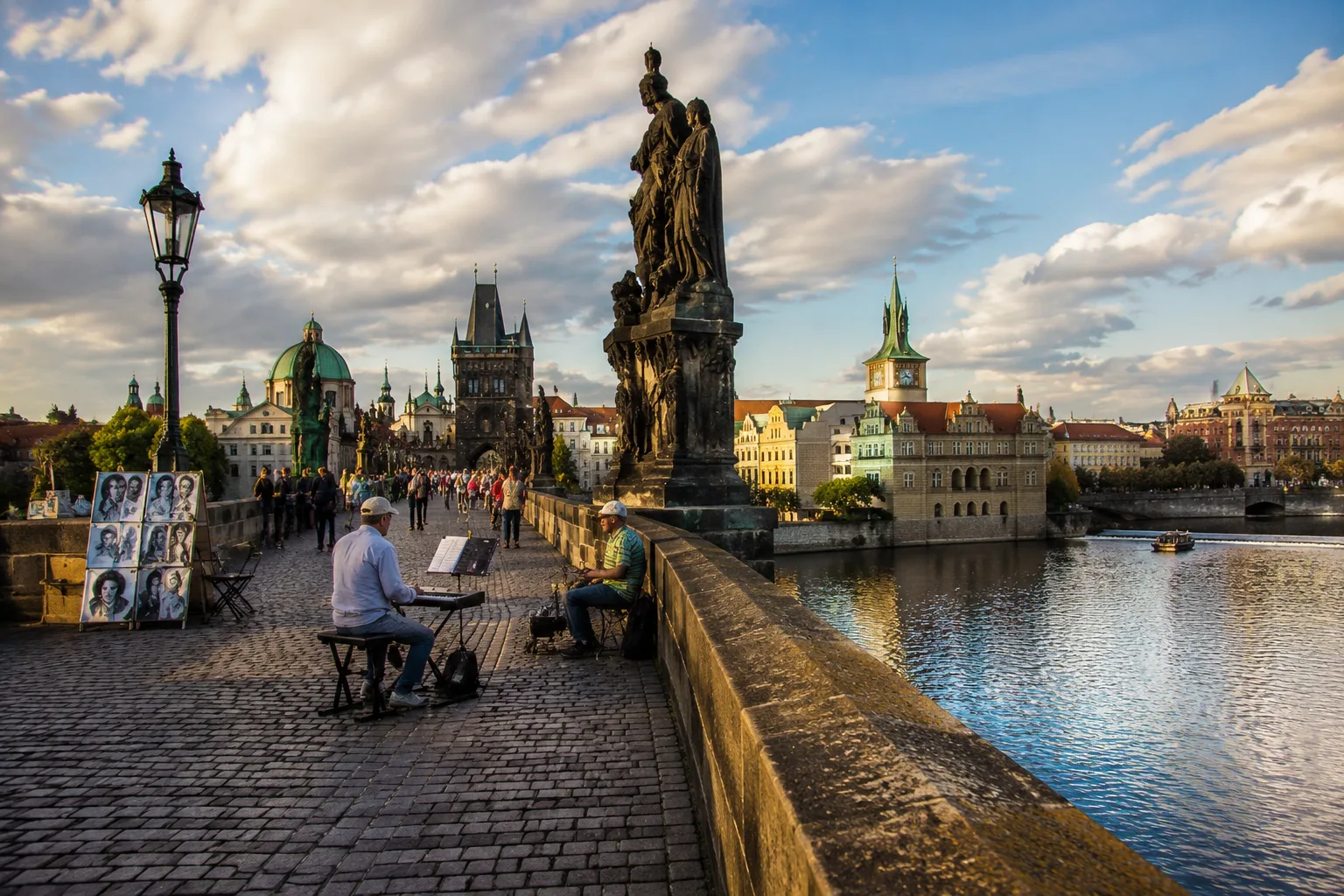 Prague Charles Bridge, Czech Republic