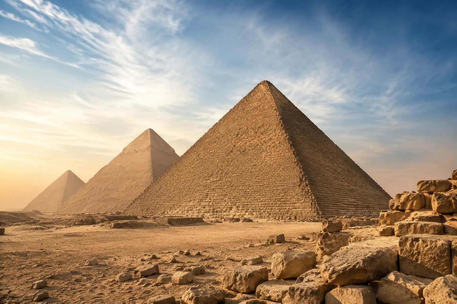 Pyramids of Giza, Egypt