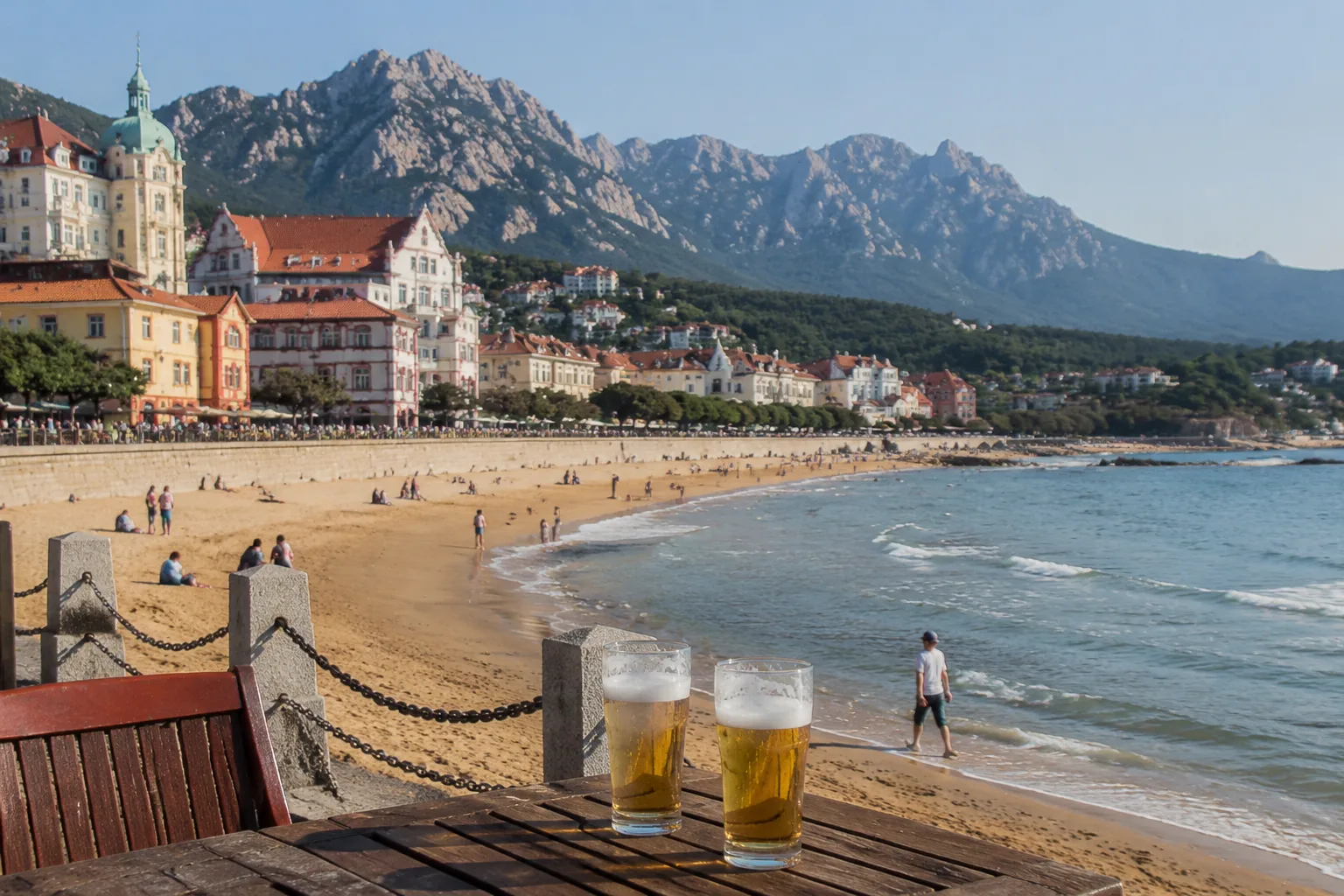 Qingdao Beach, China