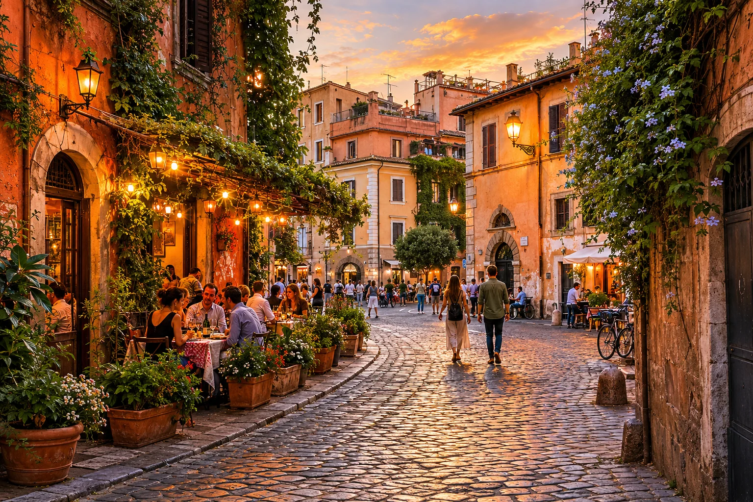 Rome Trastevere, Italy