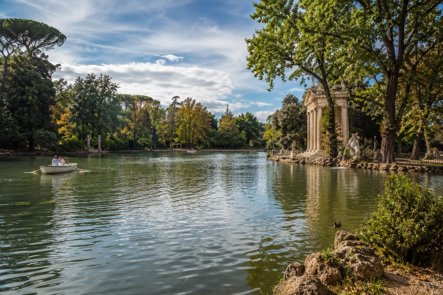 Rome Villa Borghese, Italy
