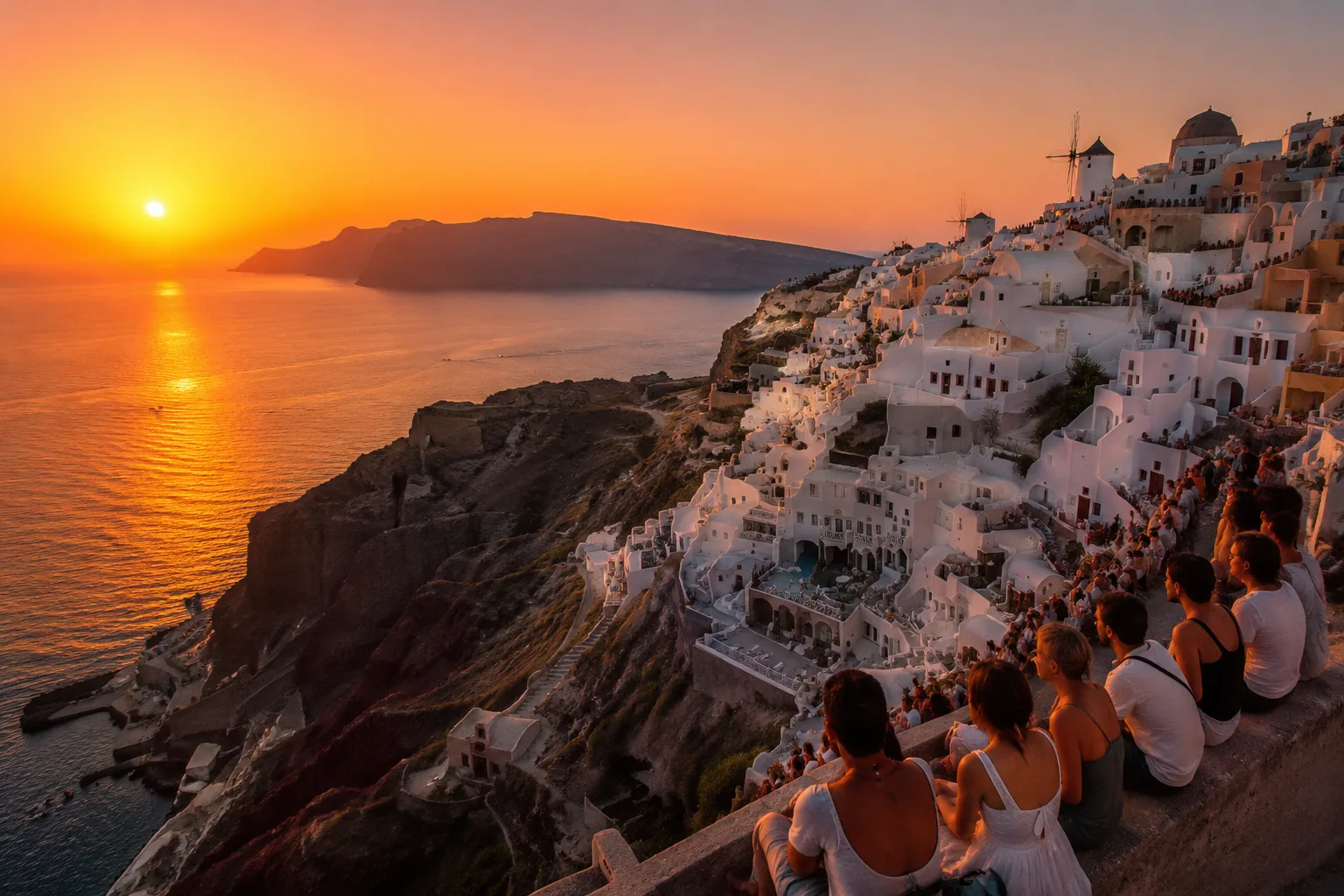 Santorini Sunset, Greece