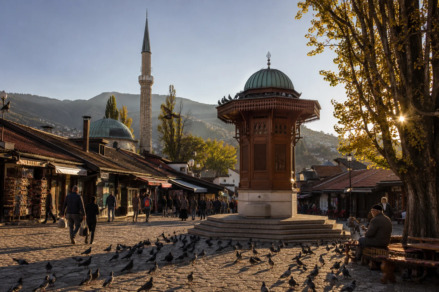 Sarajevo Bascarsija, Bosnia