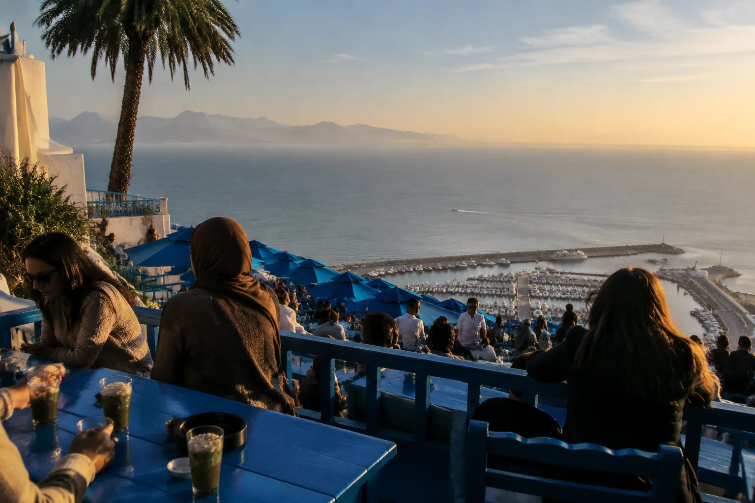 Sidi Bou Said Cafe, Tunisia