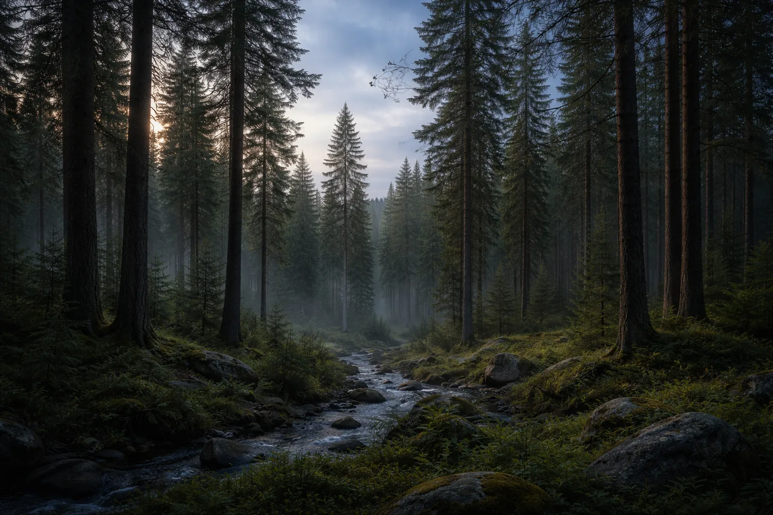 Swedish Forest, Sweden