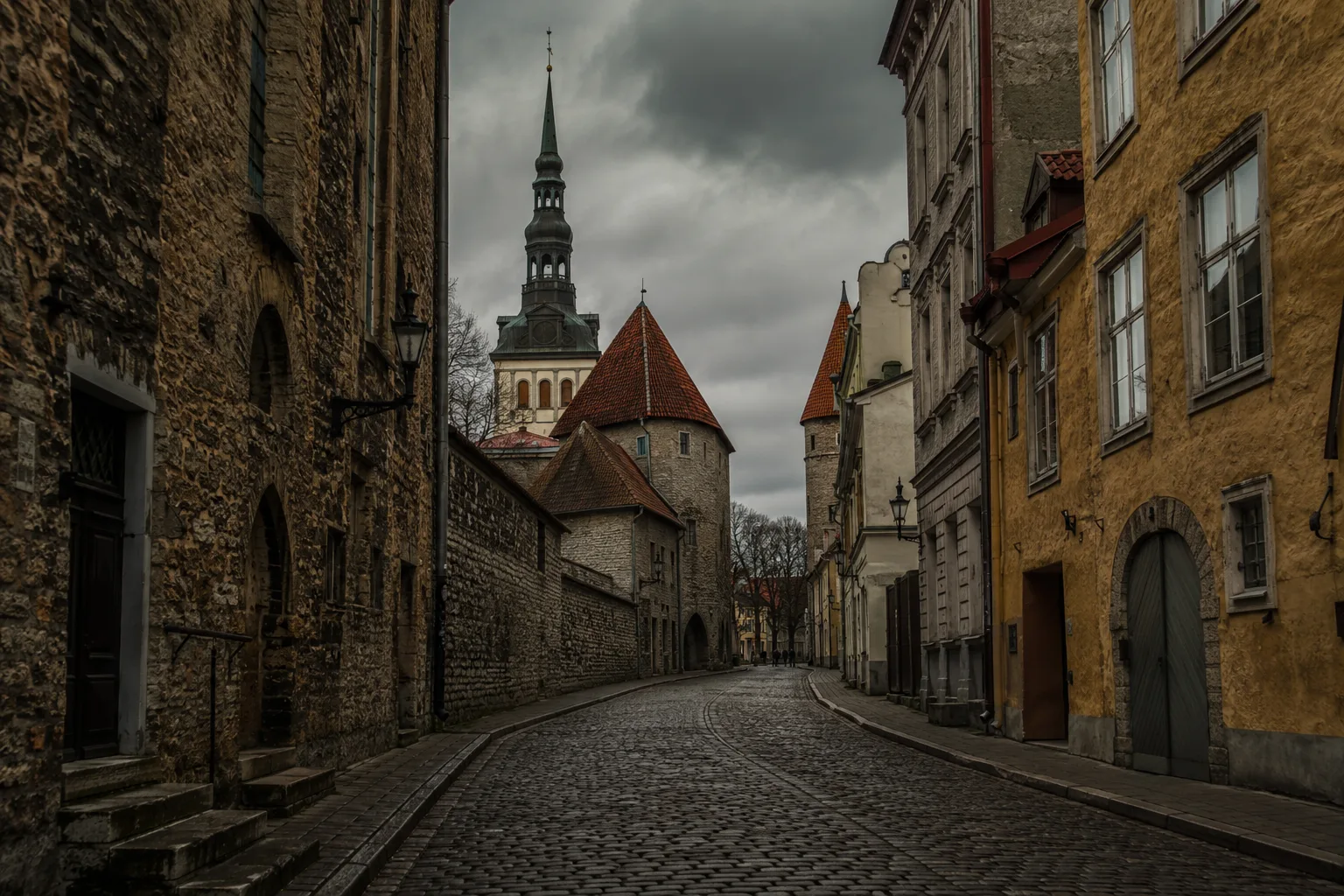 Tallinn Old Town, Estonia