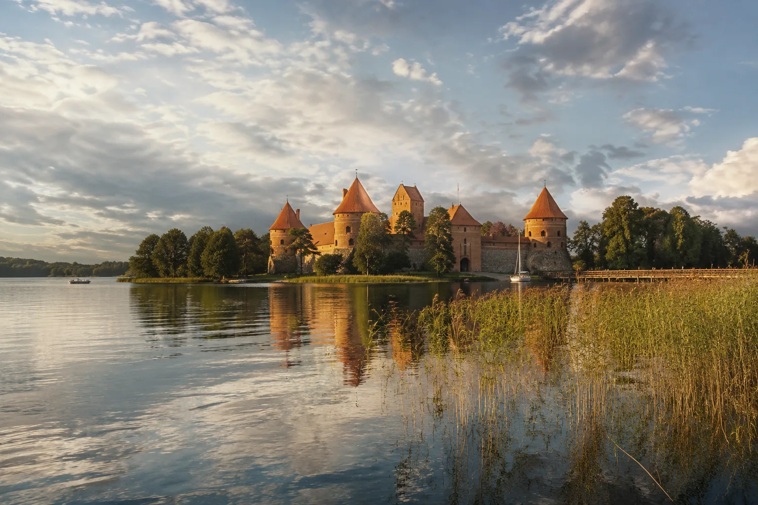 Trakai Island Castle, Lithuania