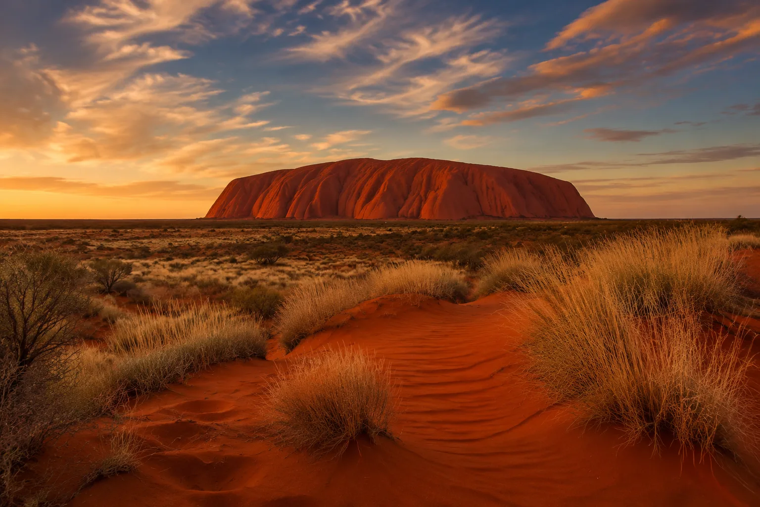 Uluru Desert Wind, Australia