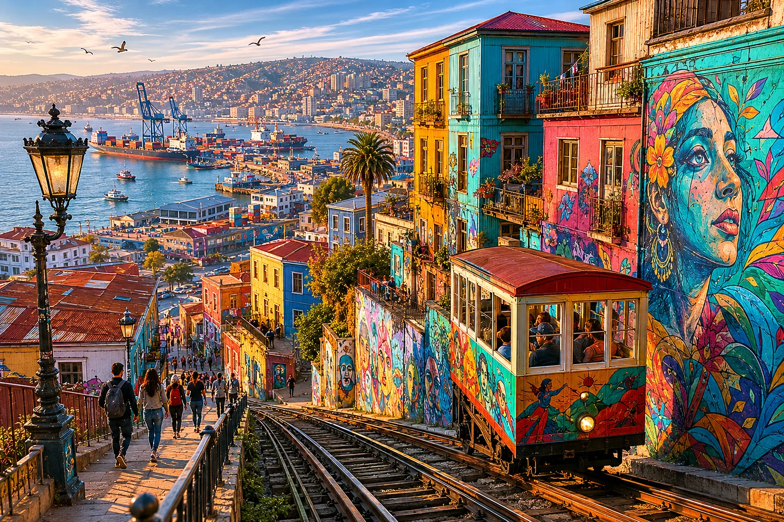 Valparaiso Hills, Chile