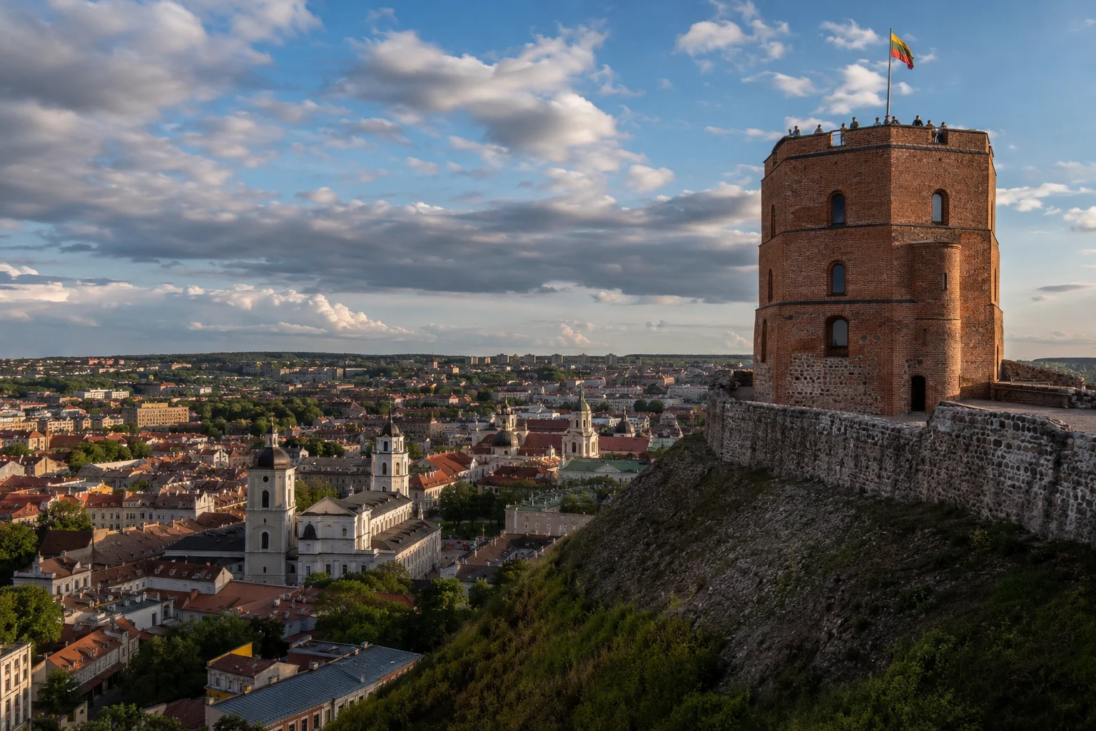 Vilnius Gediminas Tower, Lithuania
