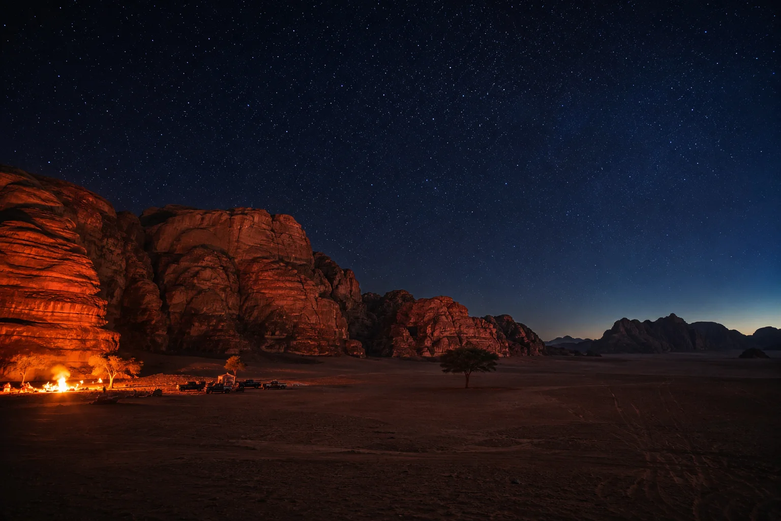 Wadi Rum Night, Jordan