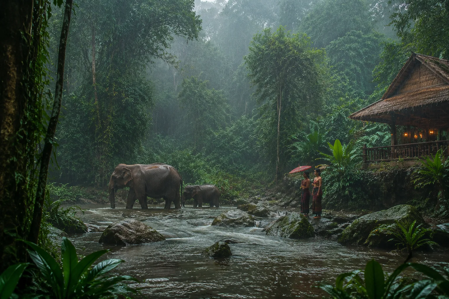 Xishuangbanna Rainforest, China