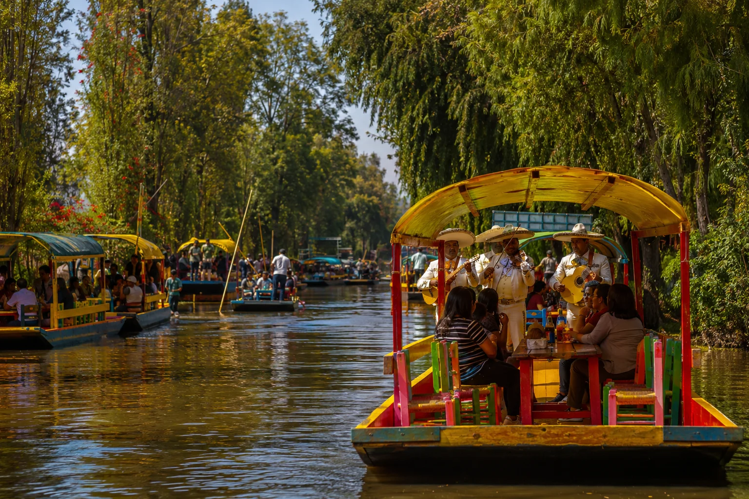 Xochimilco Canals, Mexico