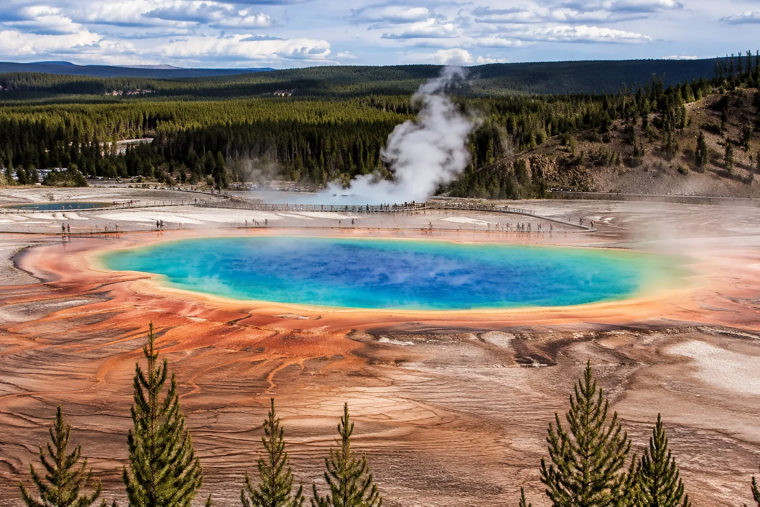 Yellowstone Grand Prismatic Spring, USA
